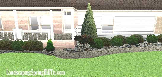 Landscape ideas for spring hill tn with landscaping design